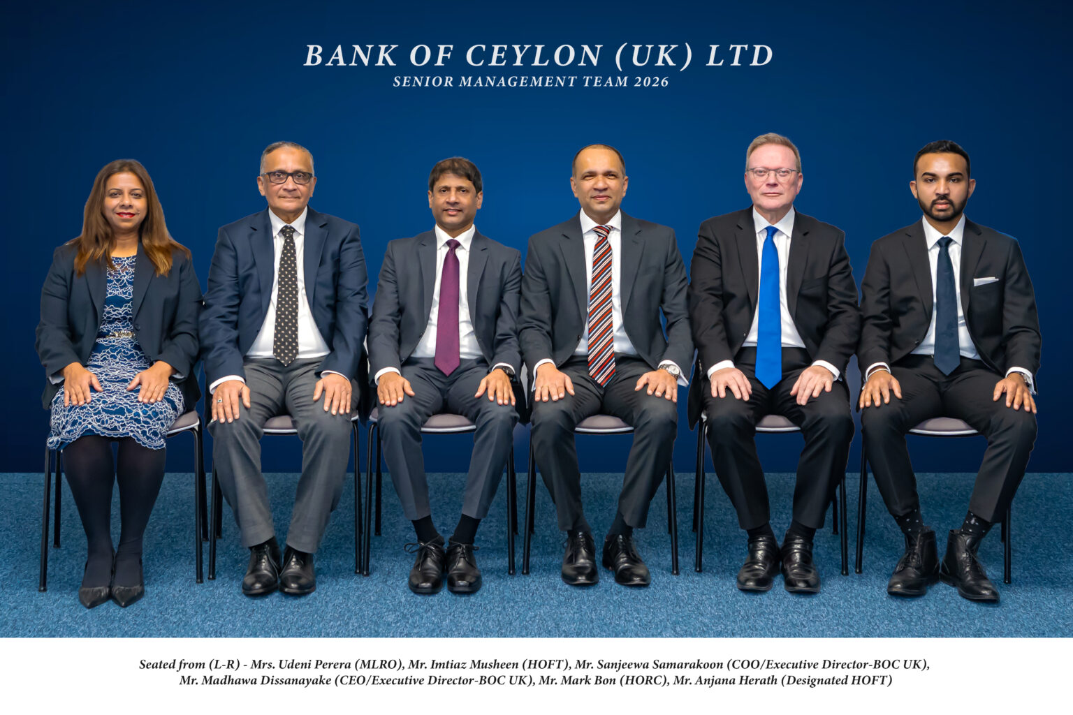 BOC (UK) Ltd Senior Management Team 2026